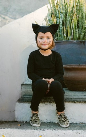 Black Cat Pajama Costume