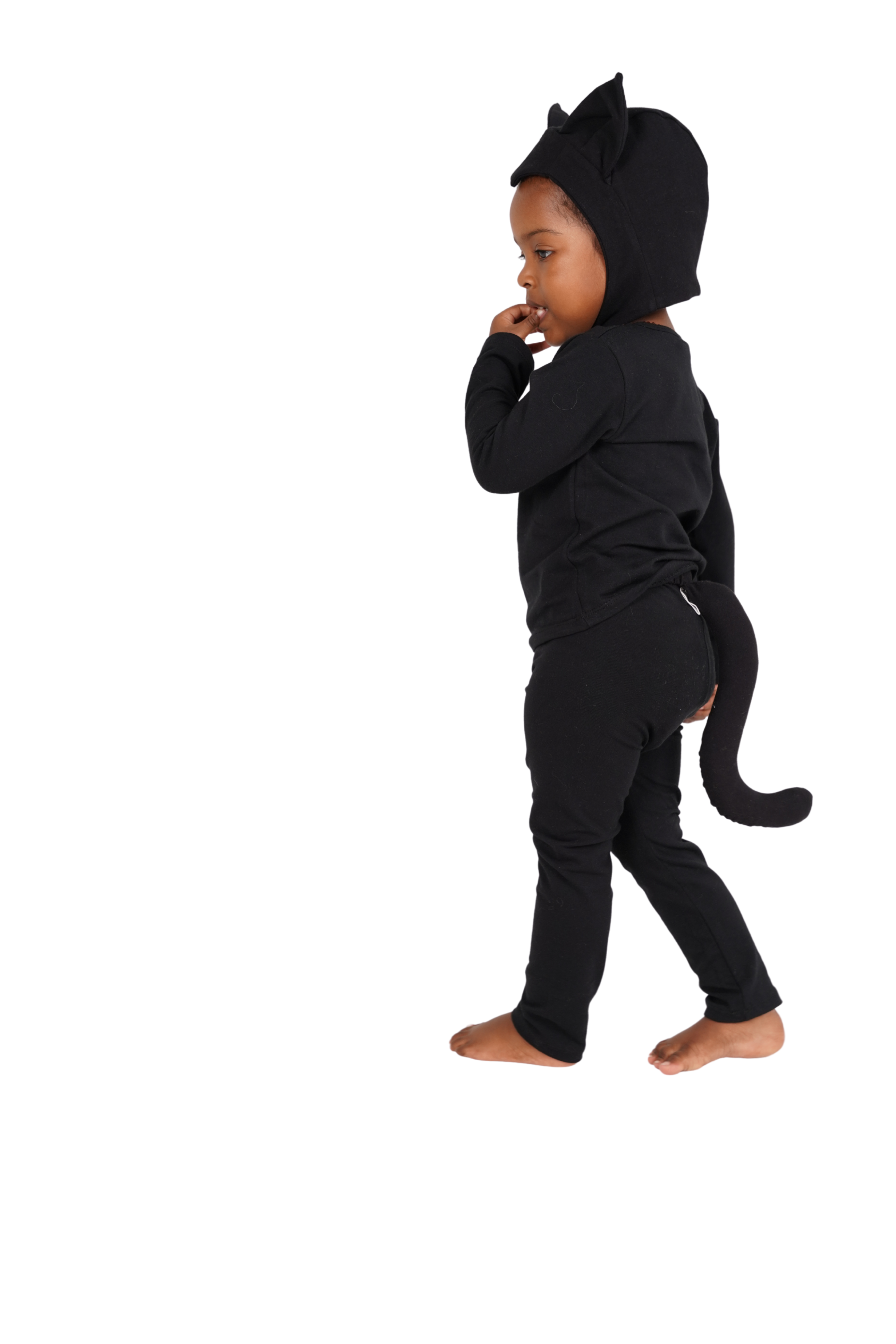 Black Cat Pajama Costume