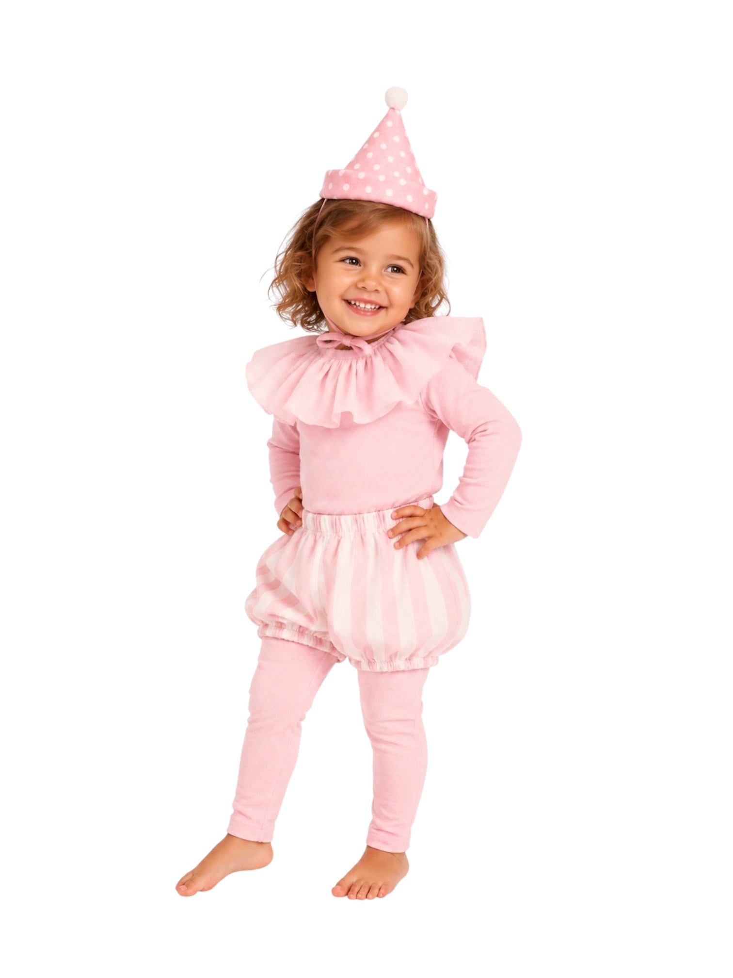 Pink Clown Costume 3-6 months