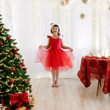 Red Elf Holiday Dress