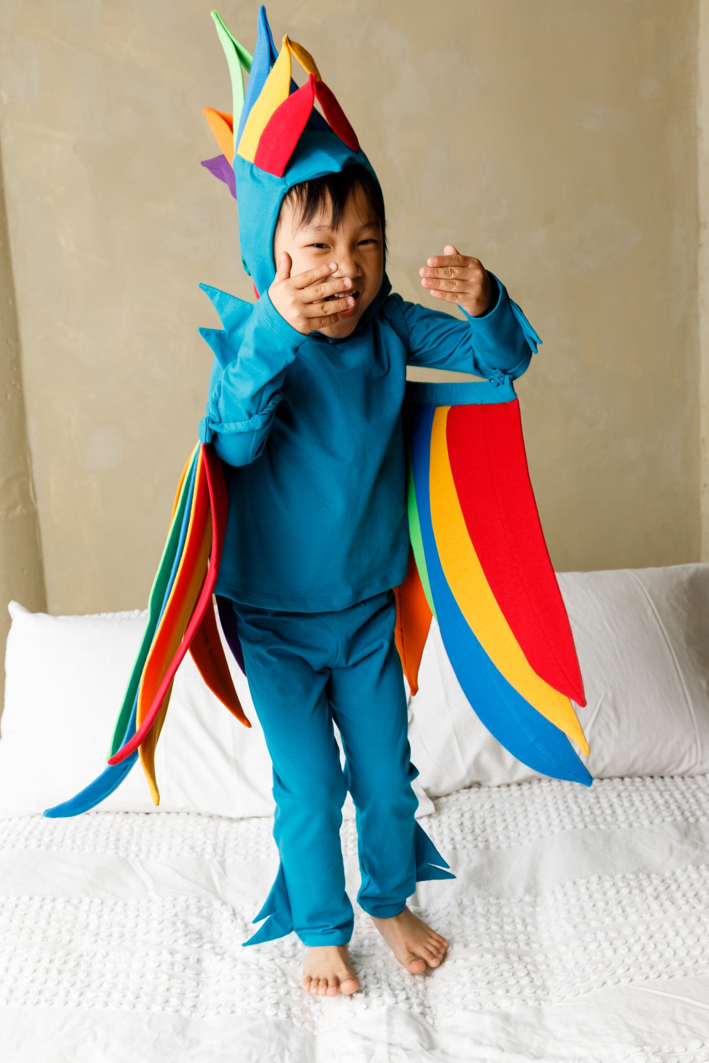 Rainbow Bird Costume