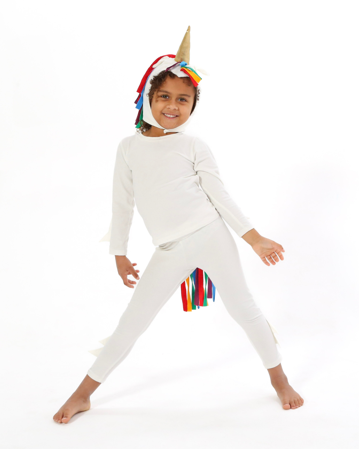 White Unicorn Pajama Costume
