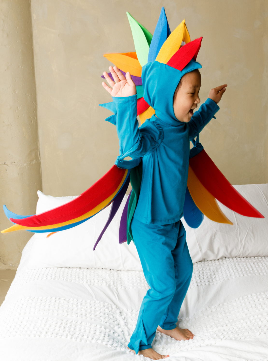 Rainbow Bird Costume