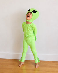Cosmic Green Alien