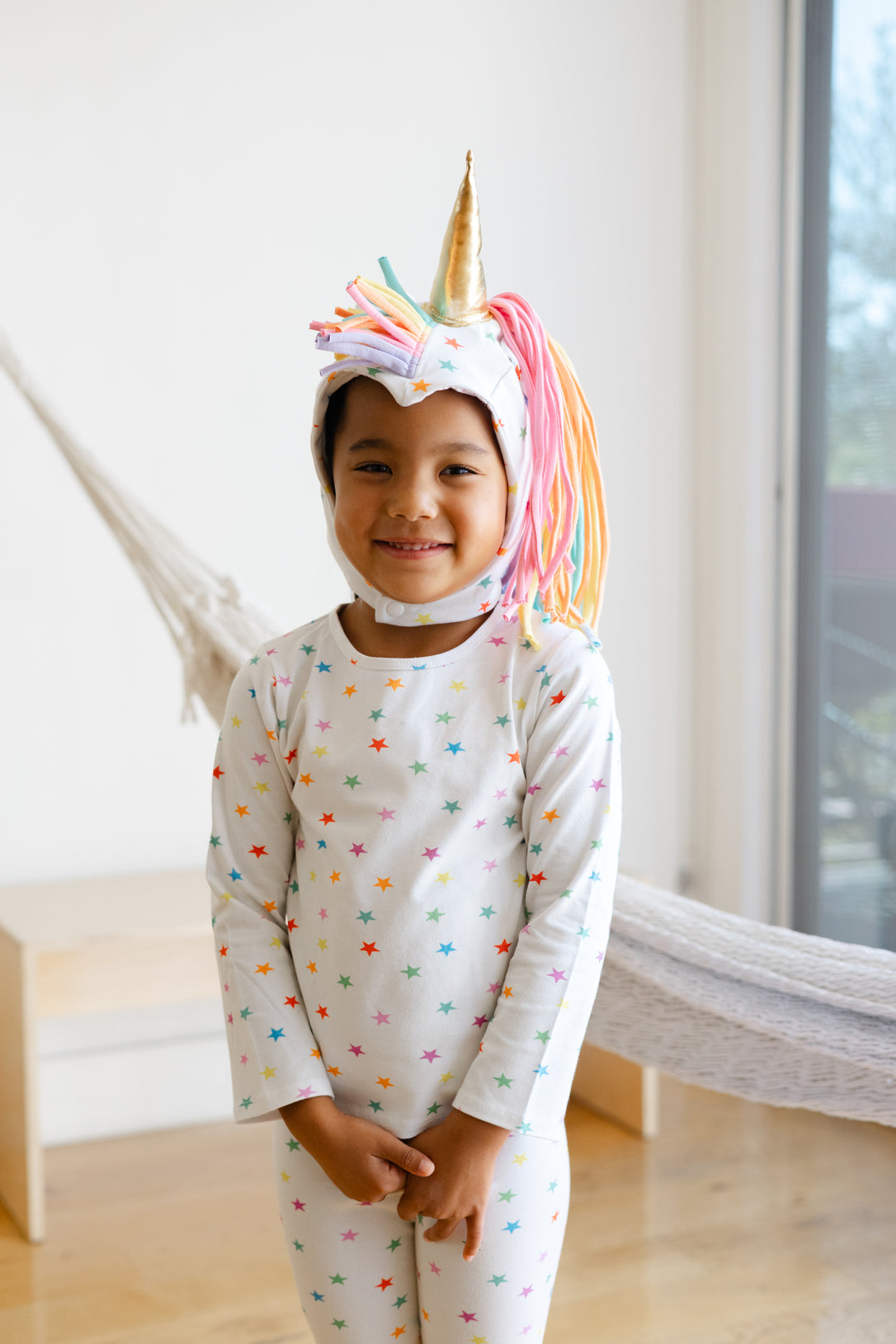 Rainbow Star Unicorn Costume