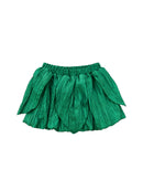Green Fairy Leaf Open Front Skirt