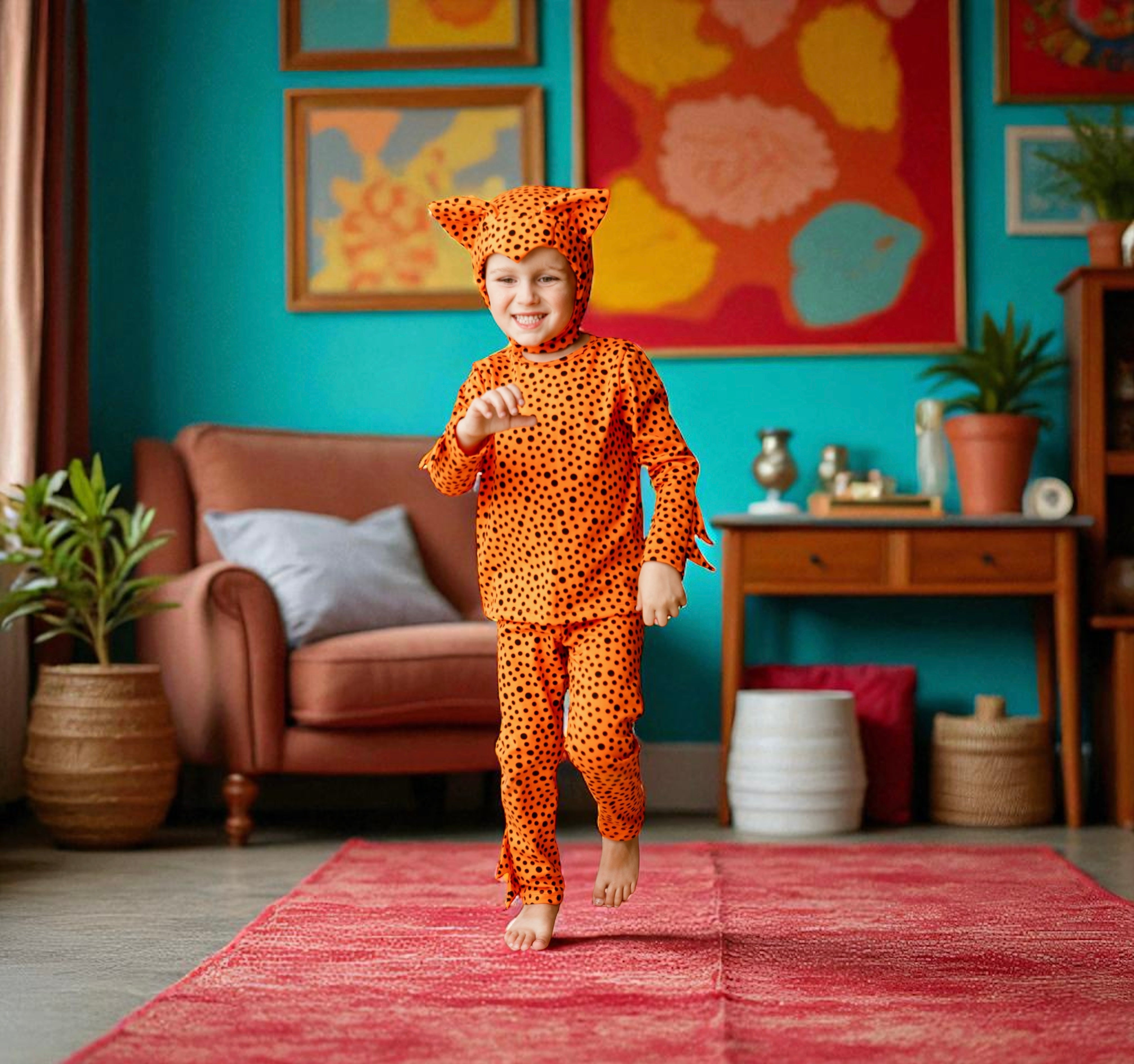 Cheetah Pajama Costume