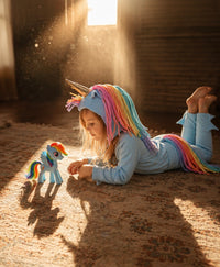 Sky Blue Unicorn Costume