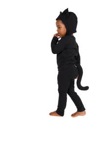 Black Cat Pajama Costume