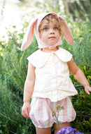 Pink Bunny Bonnet