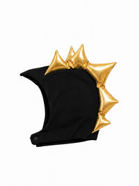 Black and Gold Dragon Hat