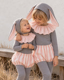 Grey Circus Bunny Costume