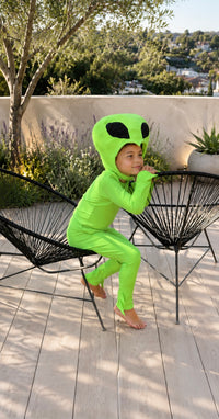 Cosmic Green Alien