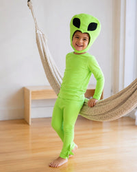 Cosmic Green Alien