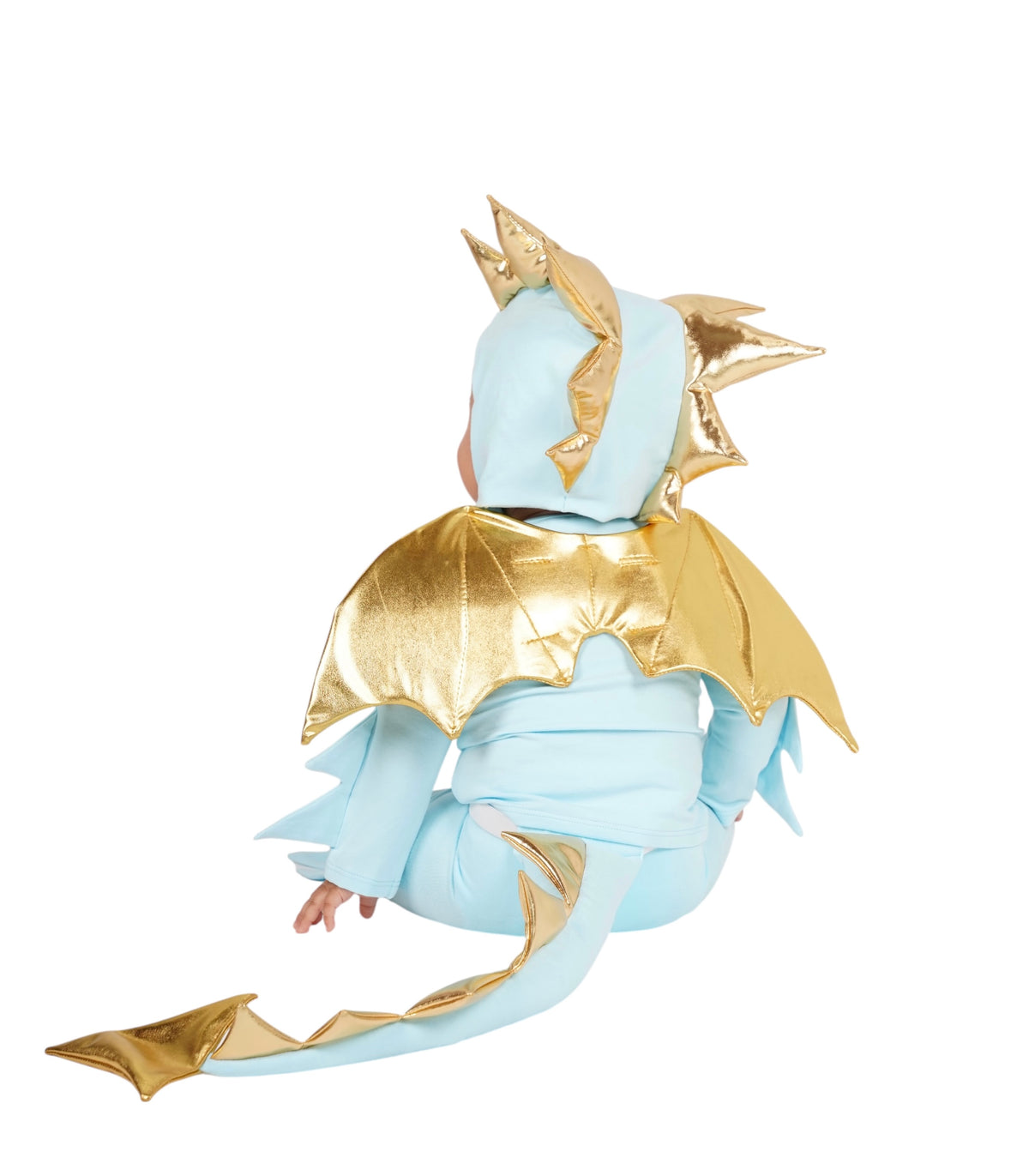 Baby Sky Blue Dragon Costume