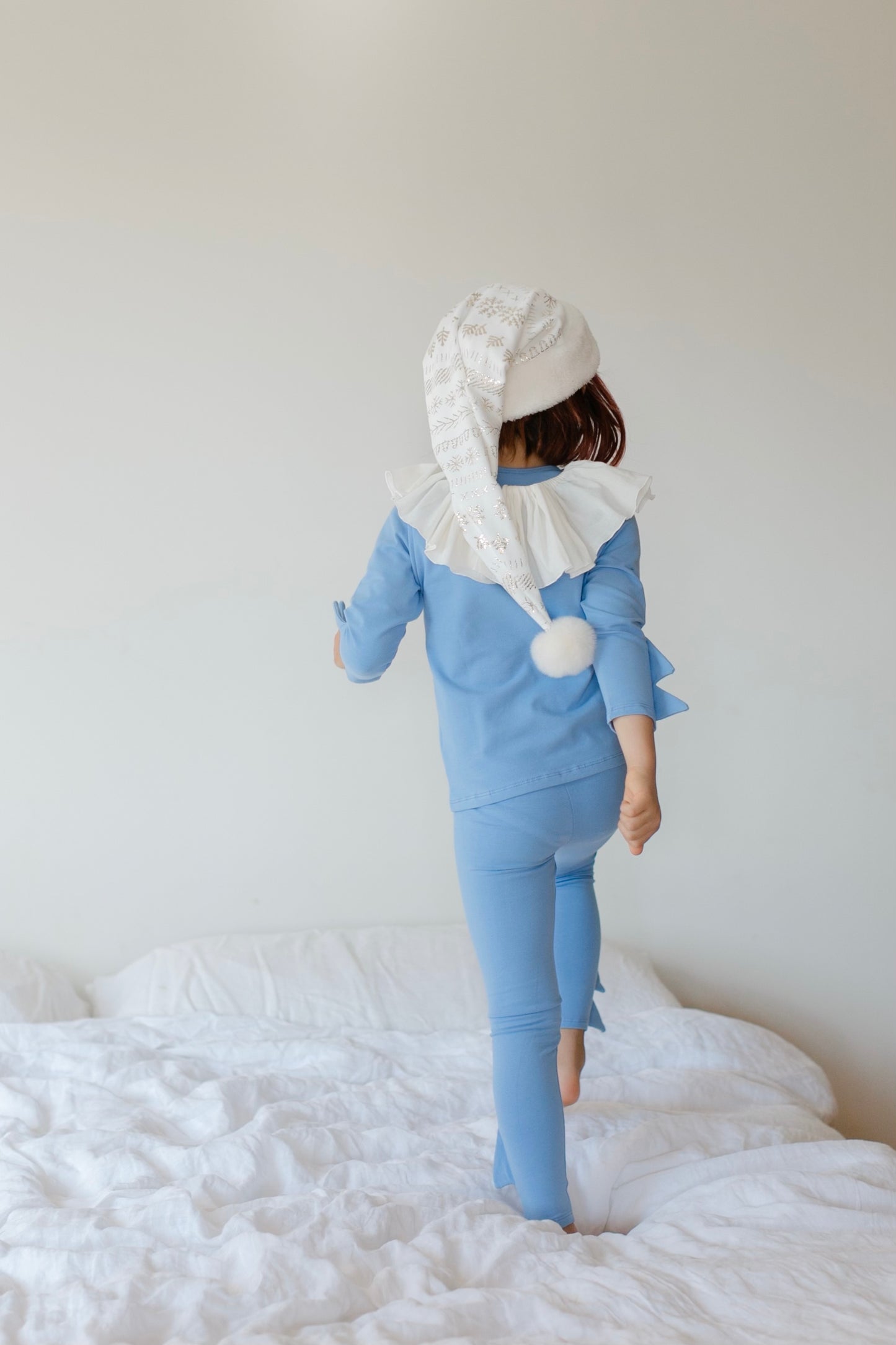 Blue Hanukkah Elf Pajama Costume