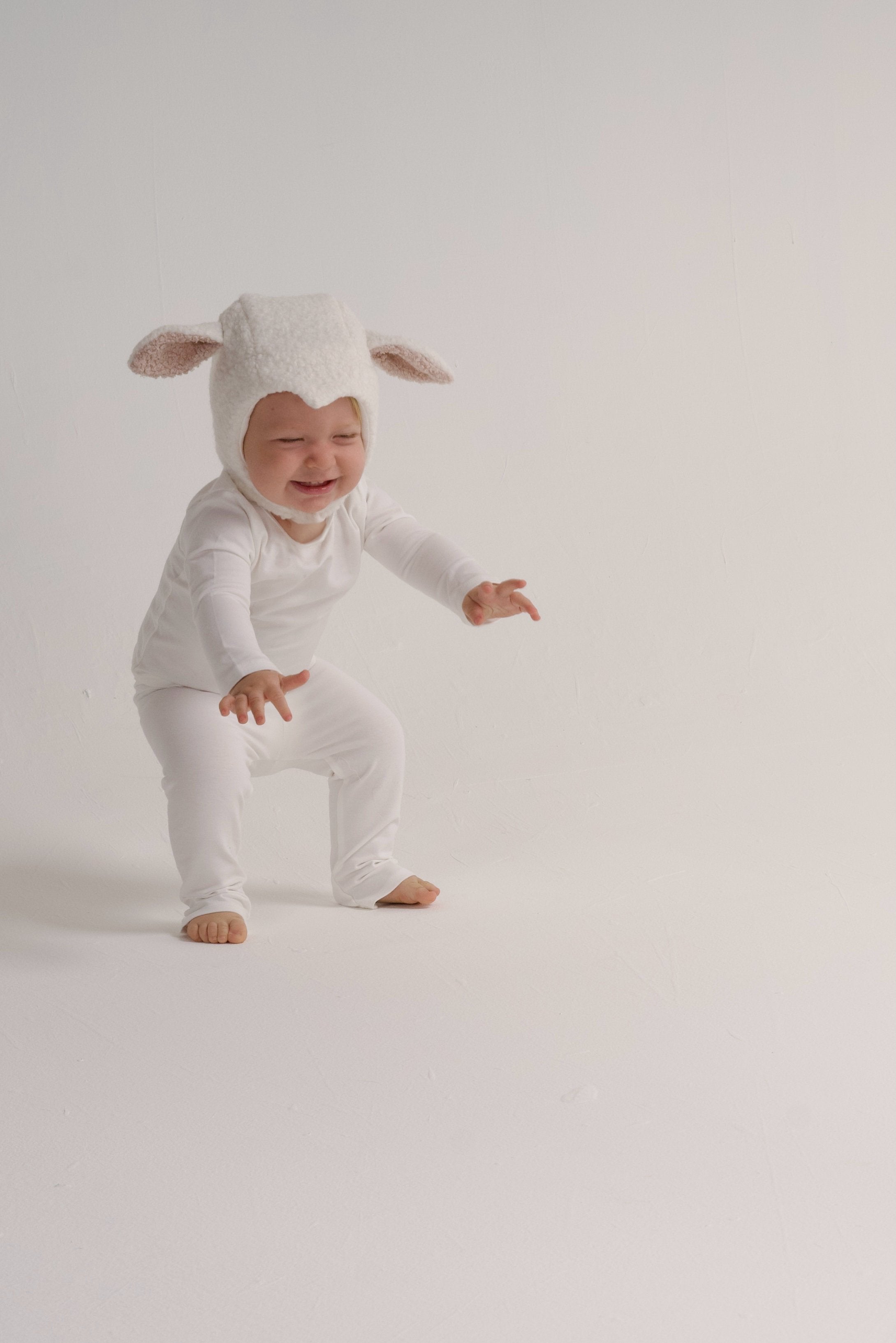 Baby White Sheep Costume
