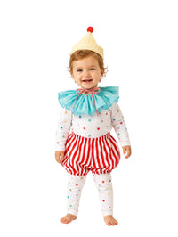 Rainbow Stars Clown Costume