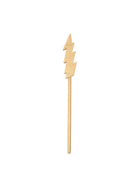 Paintable Wooden Lightning Bolt Wand
