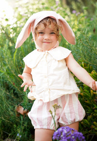 Pink Bunny Bonnet