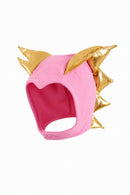 Pink and Gold Dragon Hat