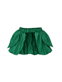 Green Fairy Leaf Open Front Skirt