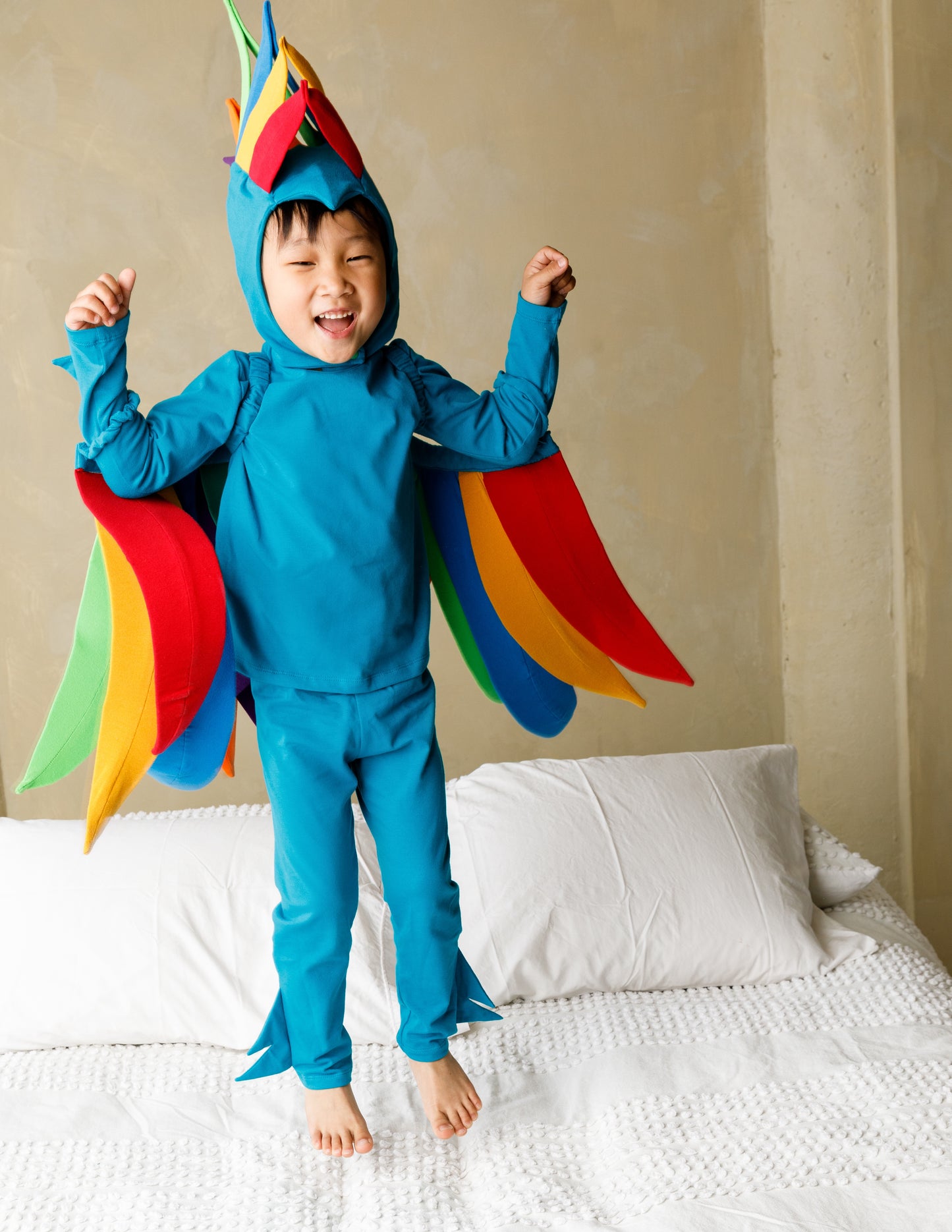 Rainbow Bird Costume