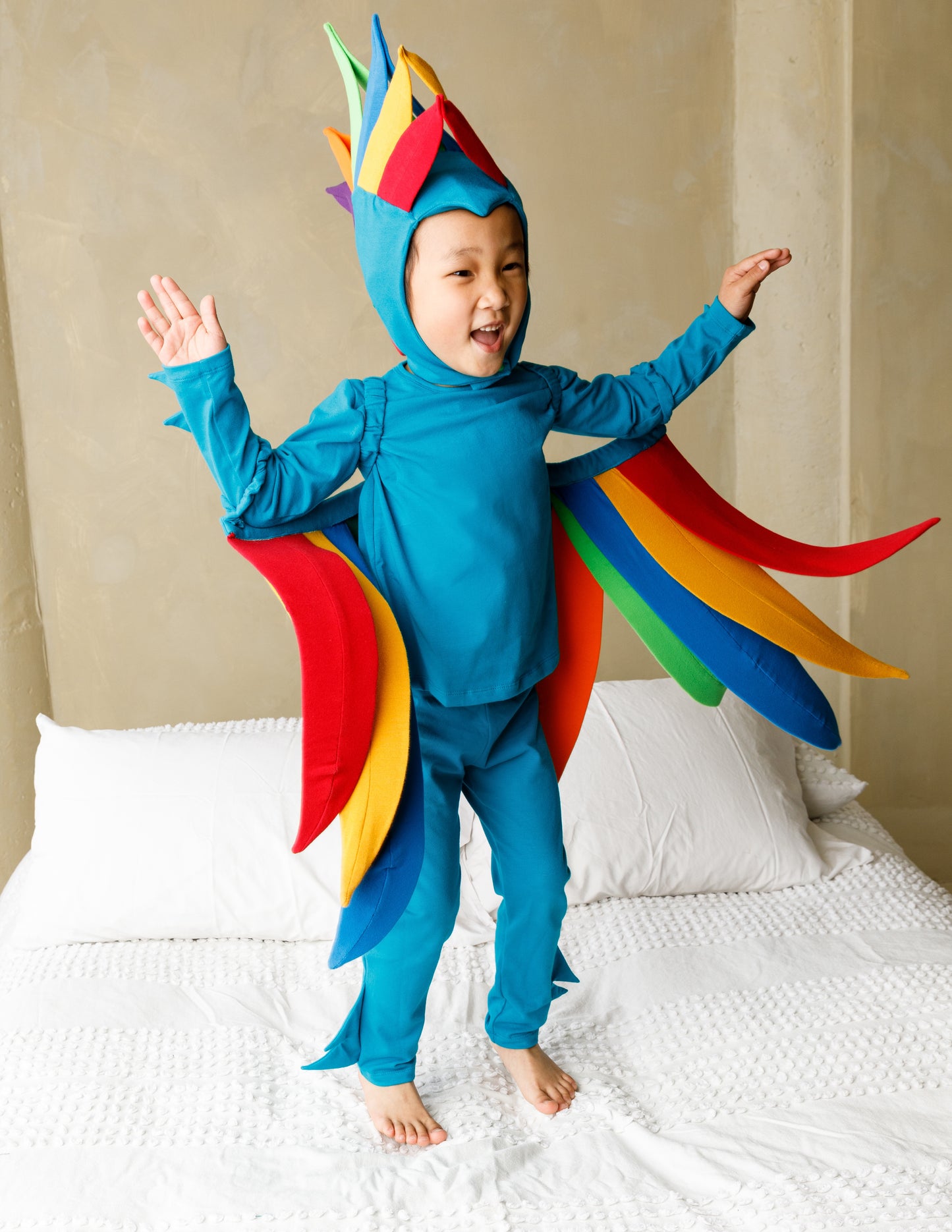 Rainbow Bird Costume