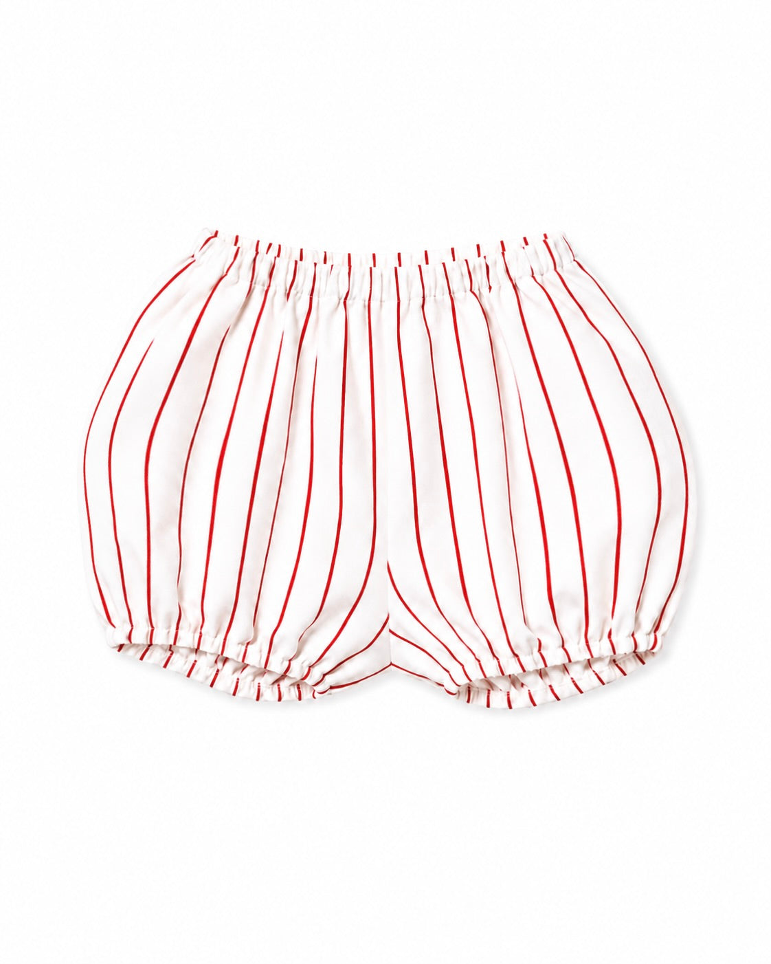 Red and White Pinstripe Bloomer