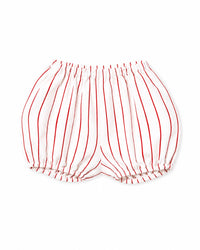 Red and White Pinstripe Bloomer