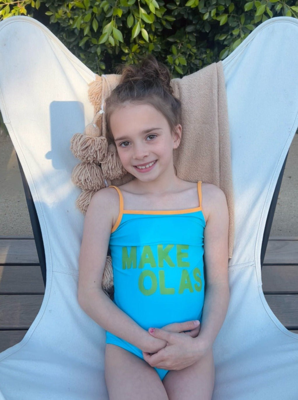 recycled from plastic swimsuit for girls, sustainable swim