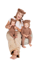 bear costume, baby bear costume, bear family costume, kids teddy bear costume, mama bear, papa bear, baby bear, Halloween costume, teddy bear pajamas