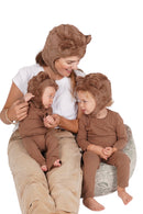 bear costume, baby bear costume, bear family costume, kids teddy bear costume, mama bear, papa bear, baby bear, Halloween costume, teddy bear pajamas