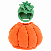 Pumpkin Costume with Hat for Baby, Toddler & Kids | Halloween Pumpkin Costume
