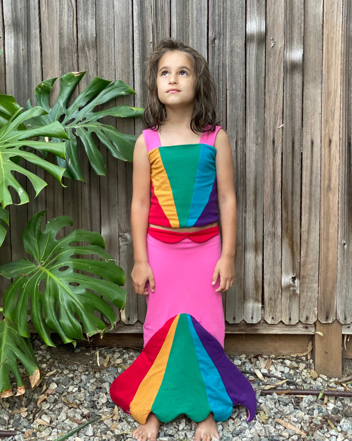 Rainbow Mermaid Costume