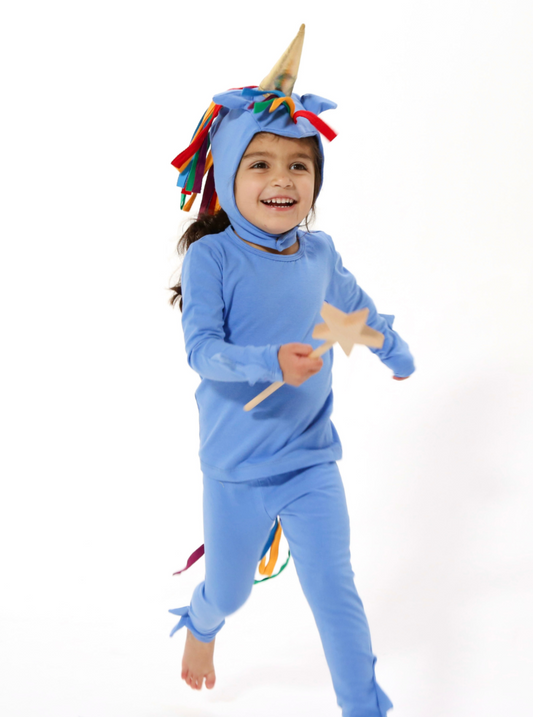 Blue Unicorn Costume