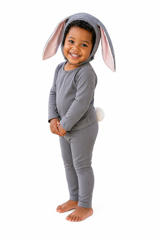 Grey Bunny Costume