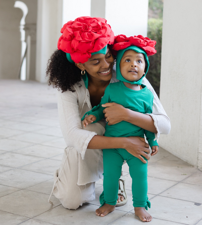 Rose hat for women, flower fairy, fairy costume women, rose costume, mommy and me costume.